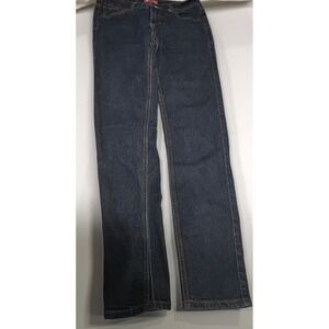 Member's Property Dark Wash Straight‎ Leg Jeans W30 L31 Denim Stretch